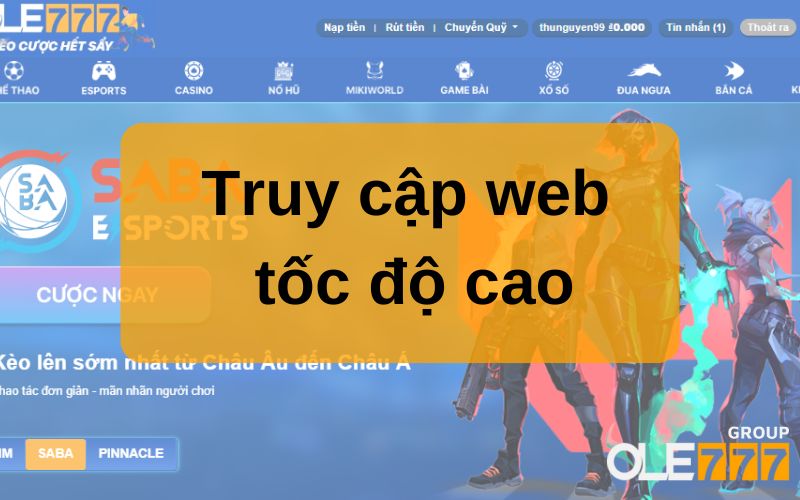 Cập nhật danh sách domain OLE777 mới để truy cập website với tốc độ cao