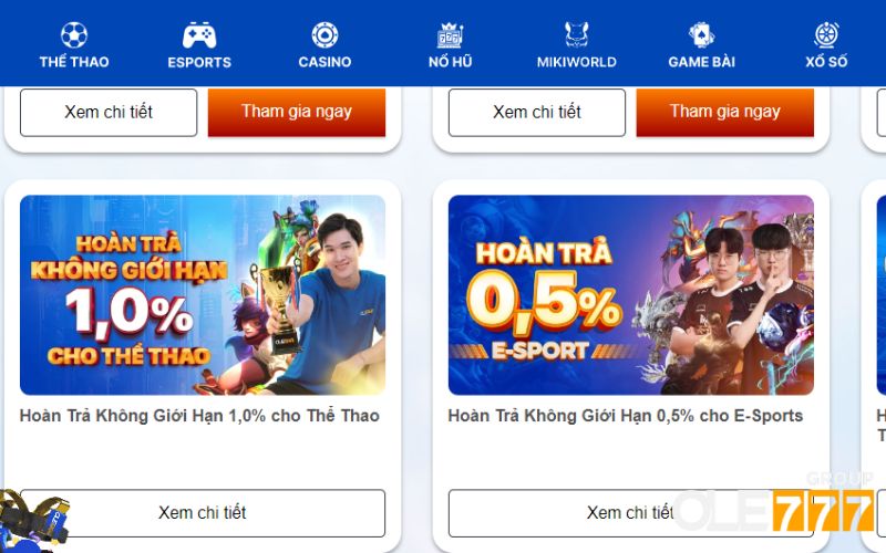 Khuyến mãi hoàn trả trong game đa dạng